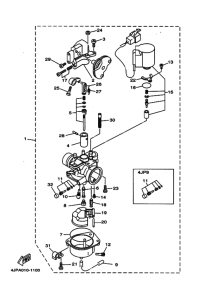 YJ50 Carburetor assy