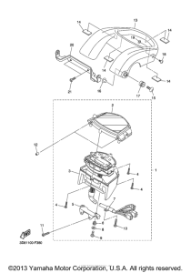 XVS1300CT Приборы