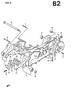 CP50 Картер двигателя