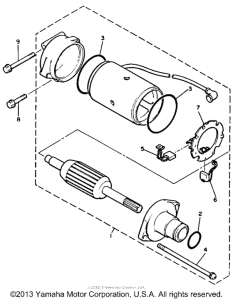 XVZ12TK Стартер