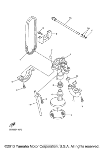 YZF-R6 Масляный насос