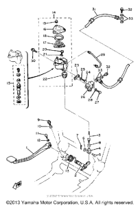XS1100LH Тормоза