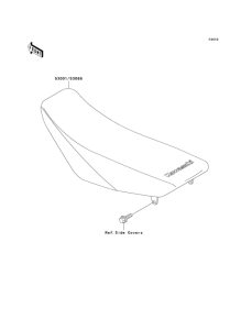 KX100 Сиденье