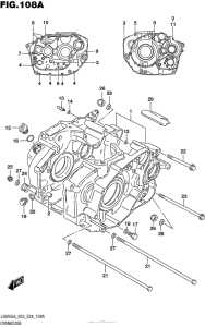 LS650 Картер двигателя