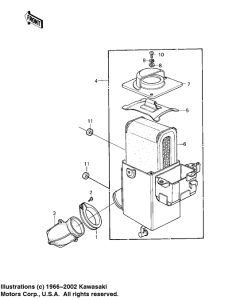 KE125 Воздухоочиститель