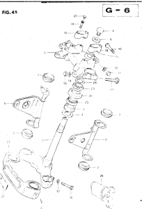 GS500 Траверса нижняя
