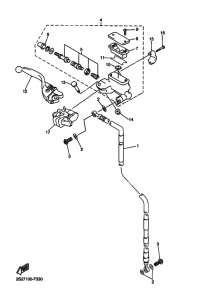  Передний тормозной цилиндр