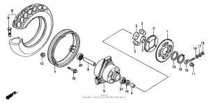 ZB50 Переднее колесо