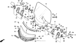 GL1500I A / i windscreen 94