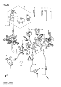 TU250 Жгут проводов