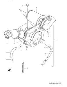GN125 Воздухоочиститель
