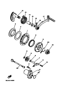 CY50 CY50D Стартер