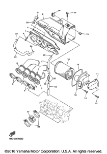 FJR1300AE Впускная система