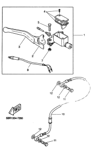 YQ50 Главный тормозной цилиндр