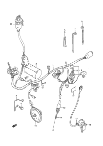 TS200 Жгут проводов