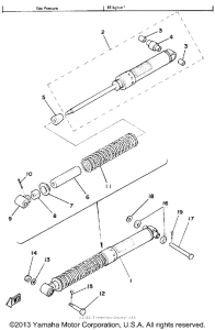 MX175G Задняя подвеска