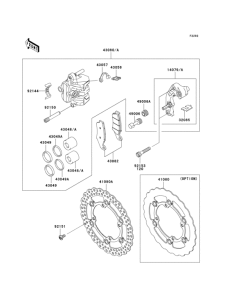  Передний тормоз