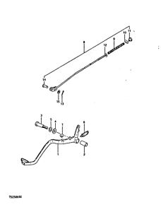 TS250 Передний суппорт