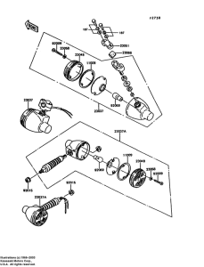 KE100 Поворотники