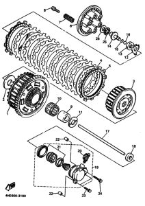 YZF750SP YZF750SPF Бендикс