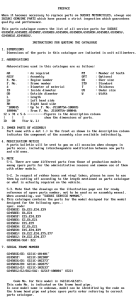 GS450 Catalog preface