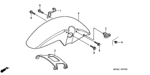  Переднее крыло