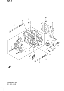 UH125 Головка цилиндров