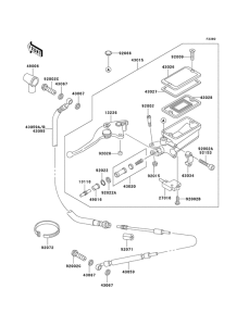 ZG1000 Главный цилиндр сцепления