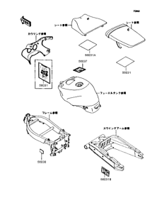 ZX400 Наклейки