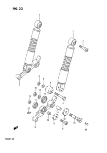FB50 Передние аммортизаторы