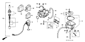 SA50S Carburetor assy