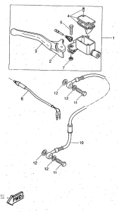 YQ50 Главный тормозной цилиндр