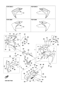 YZF-R1 Обтекатель 2