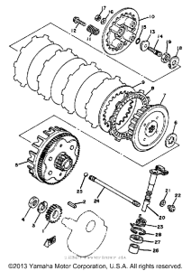 XT200K Сцепление