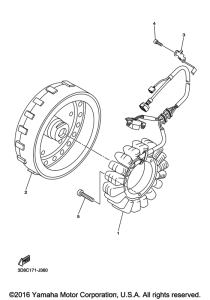 XVS1300BG Генератор
