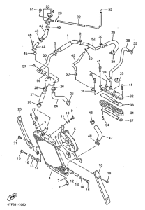 XVZ1300A Radiator. hose