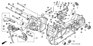 NH80 Crankcase / oil pump