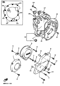 XJ400S ｸﾗﾝｸｹｰｽｶﾊﾞｰ1