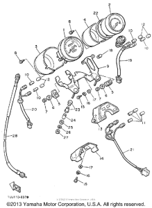 YX600SC Приборы