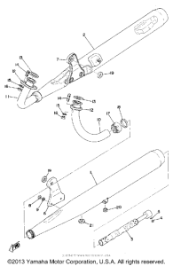RD200A Выхлопная система