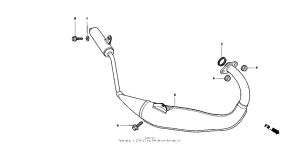 NSR50R Глушитель