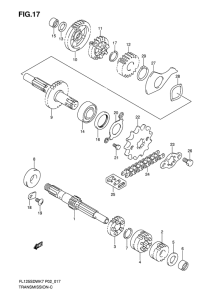 FL125 Трансмиссия