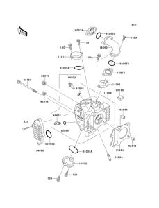 AN110 Головка цилиндров