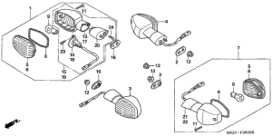 CB1300S (ABS) Winker