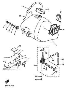 PW80 PW80F Tank fuel