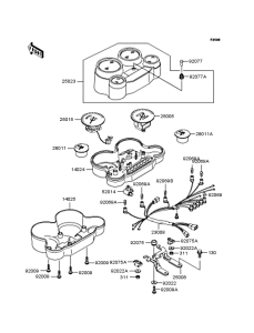 ZX900 Приборы
