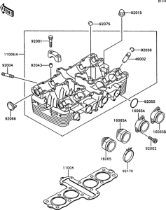 Z550 Головка цилиндров