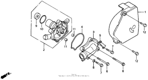 NT650 Водяной насос