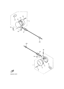 SR400LTD ﾌﾗﾂｼﾔﾗｲﾄ