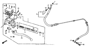 VF700S Цилиндр сцепления